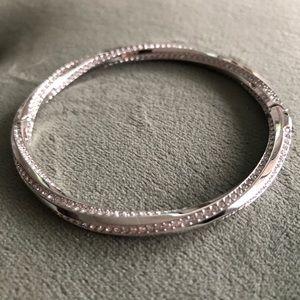 Swarovski crystal bangle bracelet